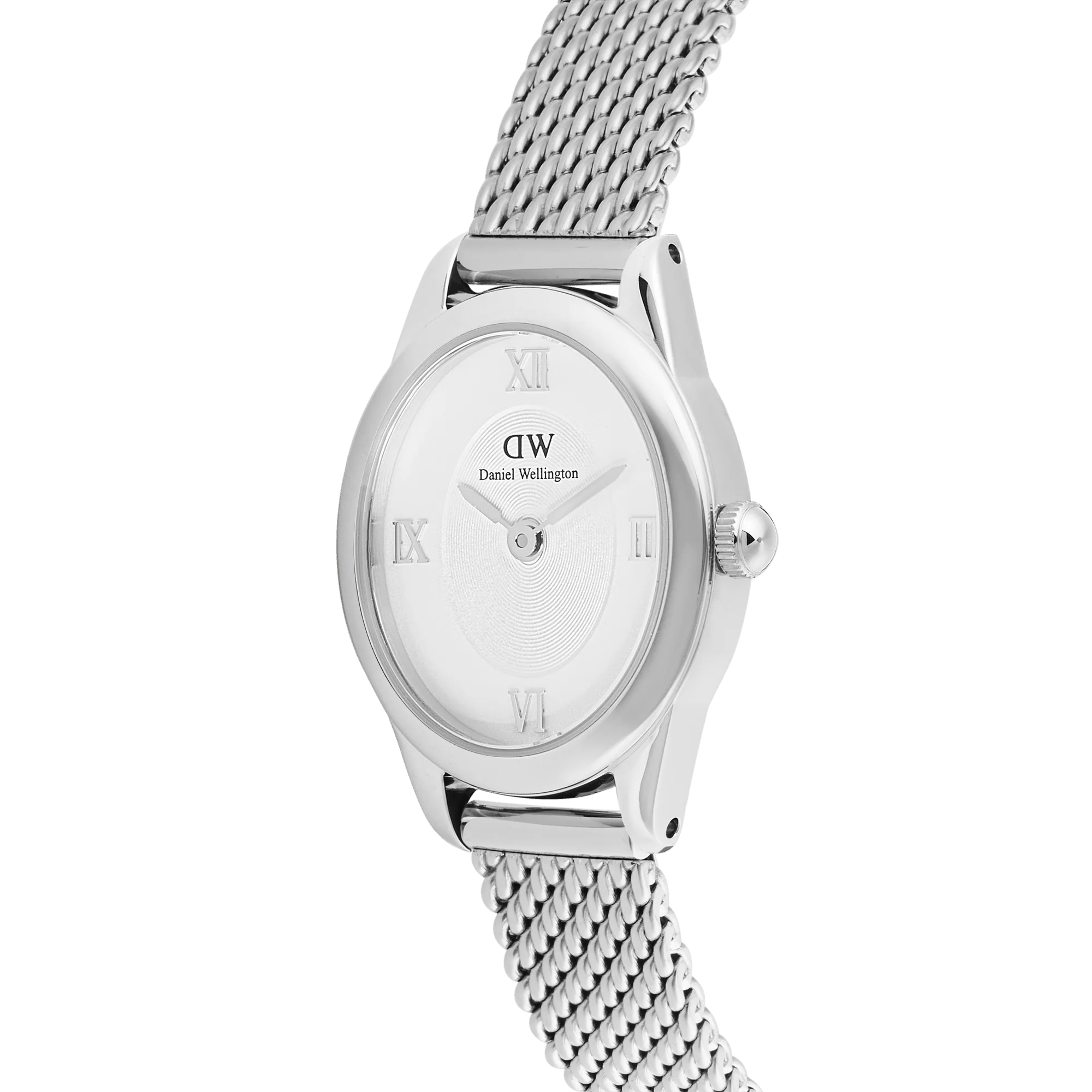 Ophelia Mini Mesh White Silver - Image 3