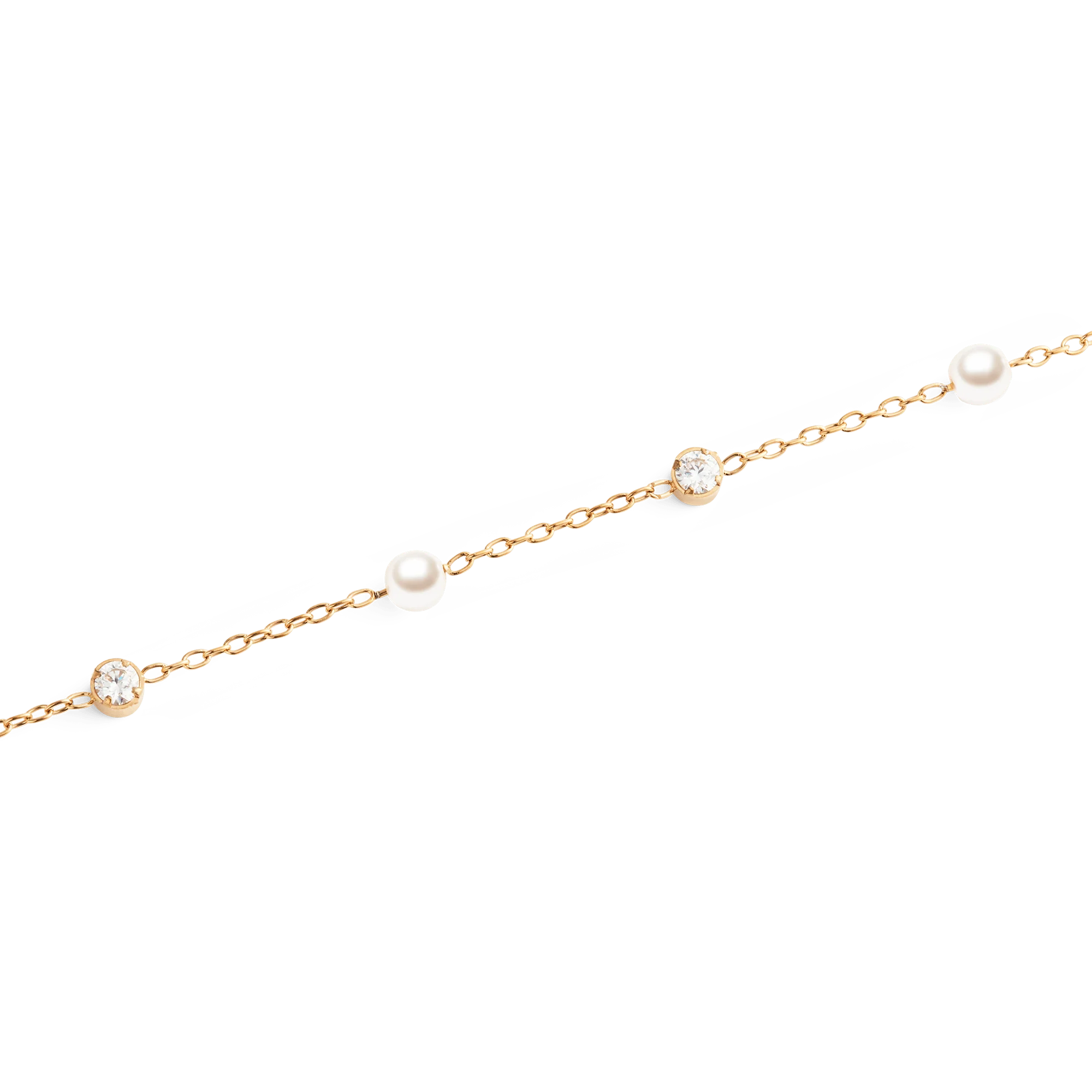 Pearl Bracelet Rose Gold - Image 3