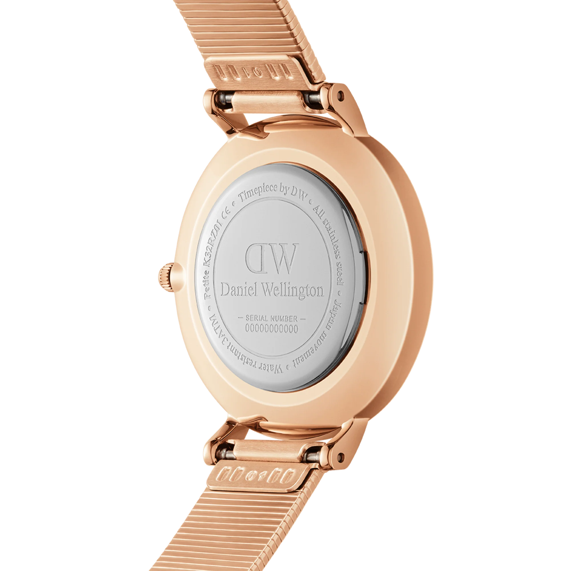 Petite Lumine Pressed Piano White MoP Rose Gold - Image 3