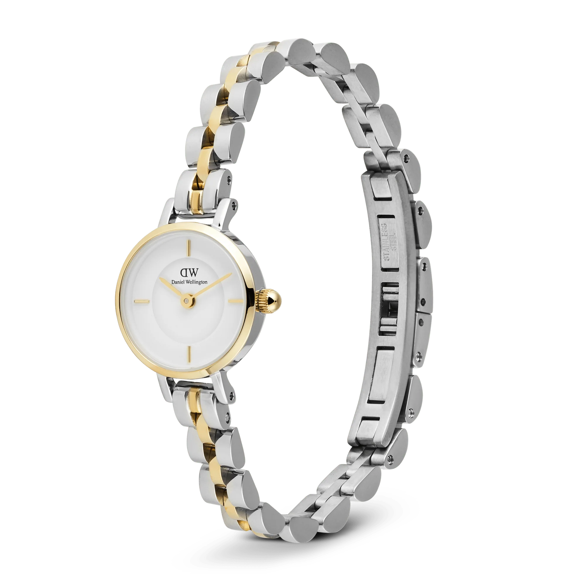 Petite Mini Arch 3-Link Two Tone Gold - Image 5