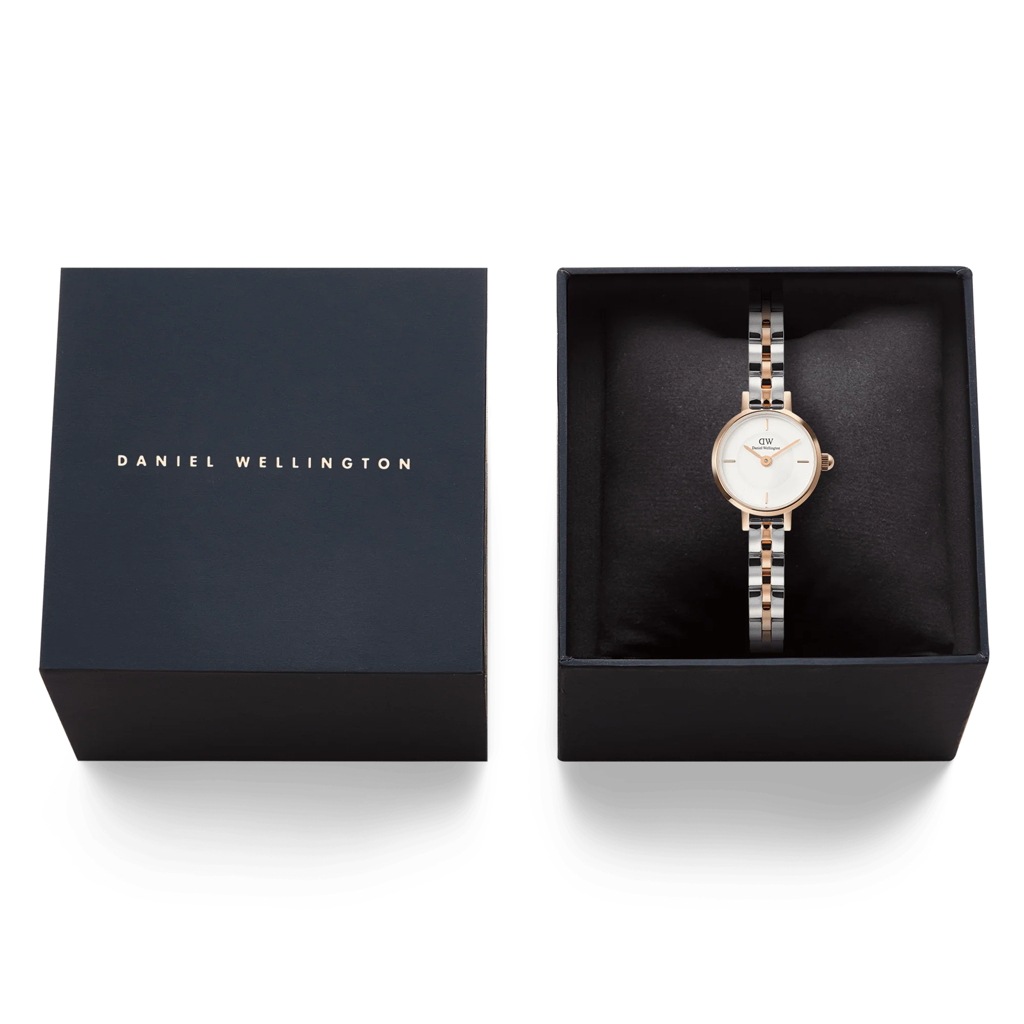 Petite Mini Arch 3-Link Two Tone Rose Gold - Image 7