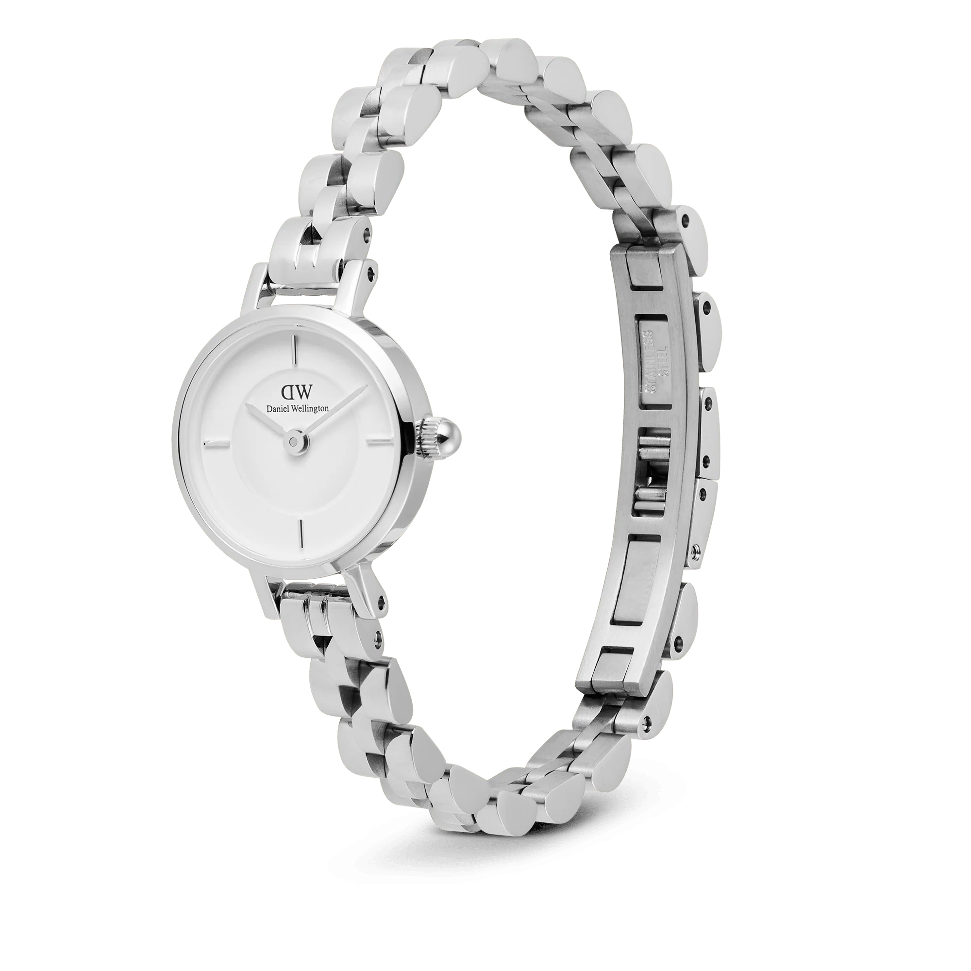 Petite Mini Arch 3-link White Silver - Image 5