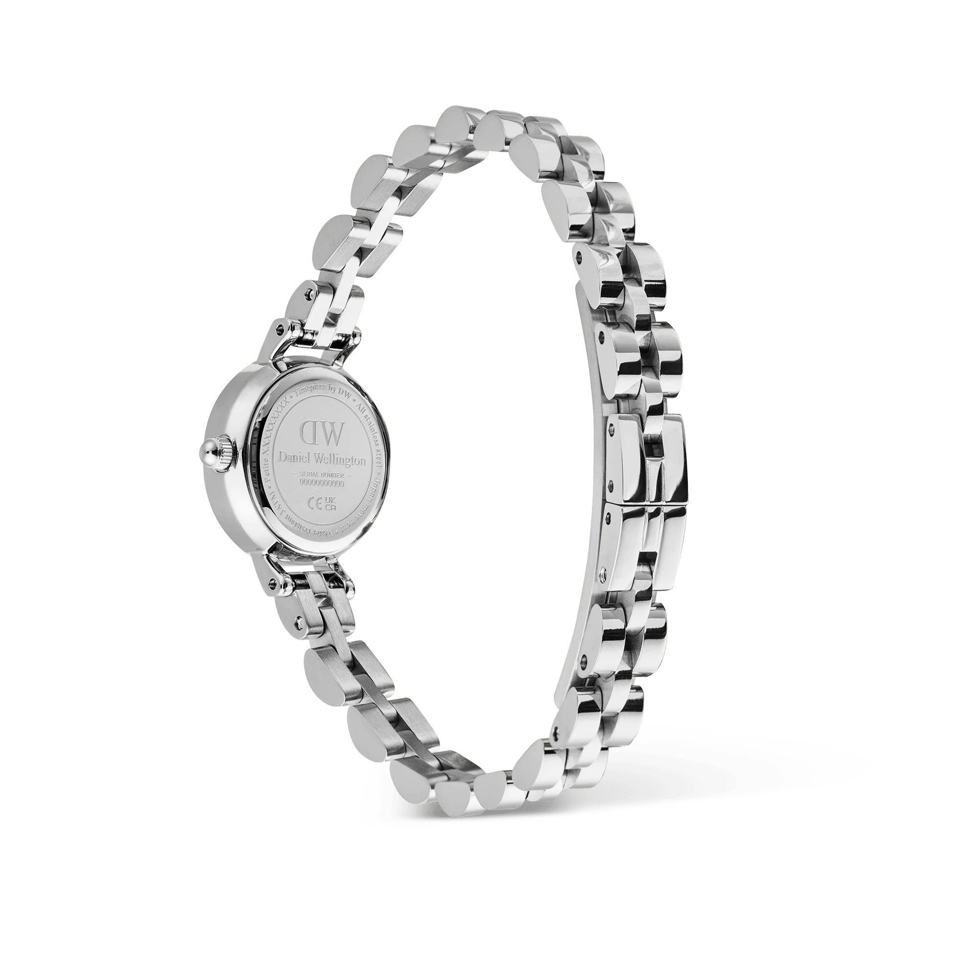 Petite Mini Arch 3-link White Silver - Image 6