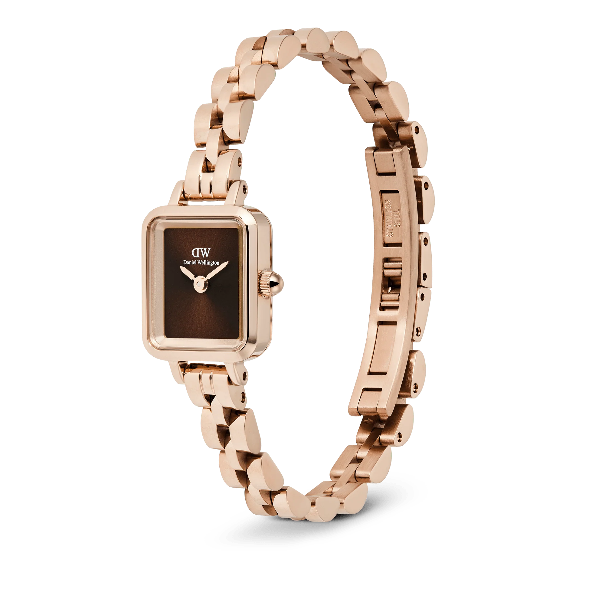 Quadro Mini Arch 3-link Amber Sunray Rose Gold - Image 3