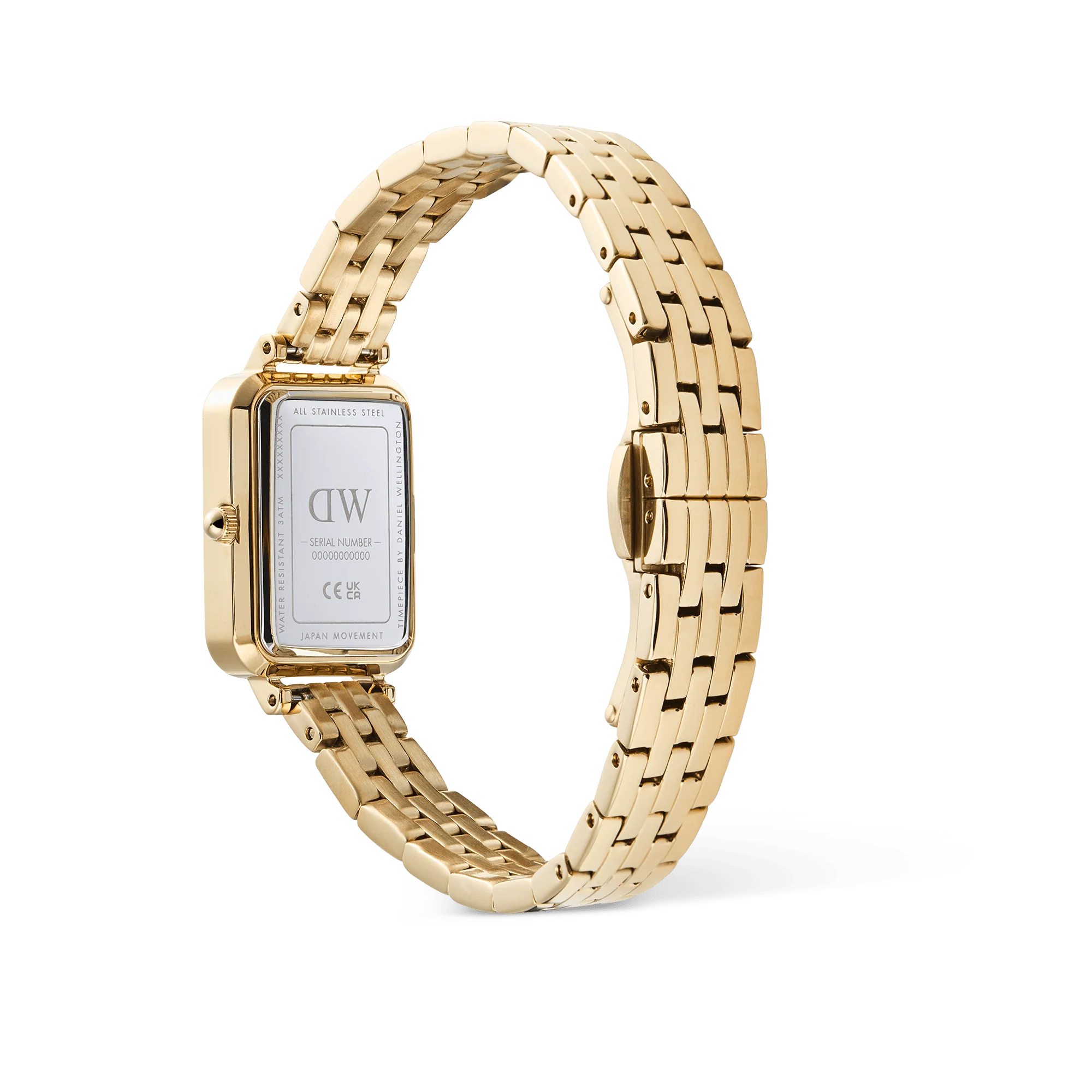Quadro  Roman Numerals Date 5-link Gold - Image 5