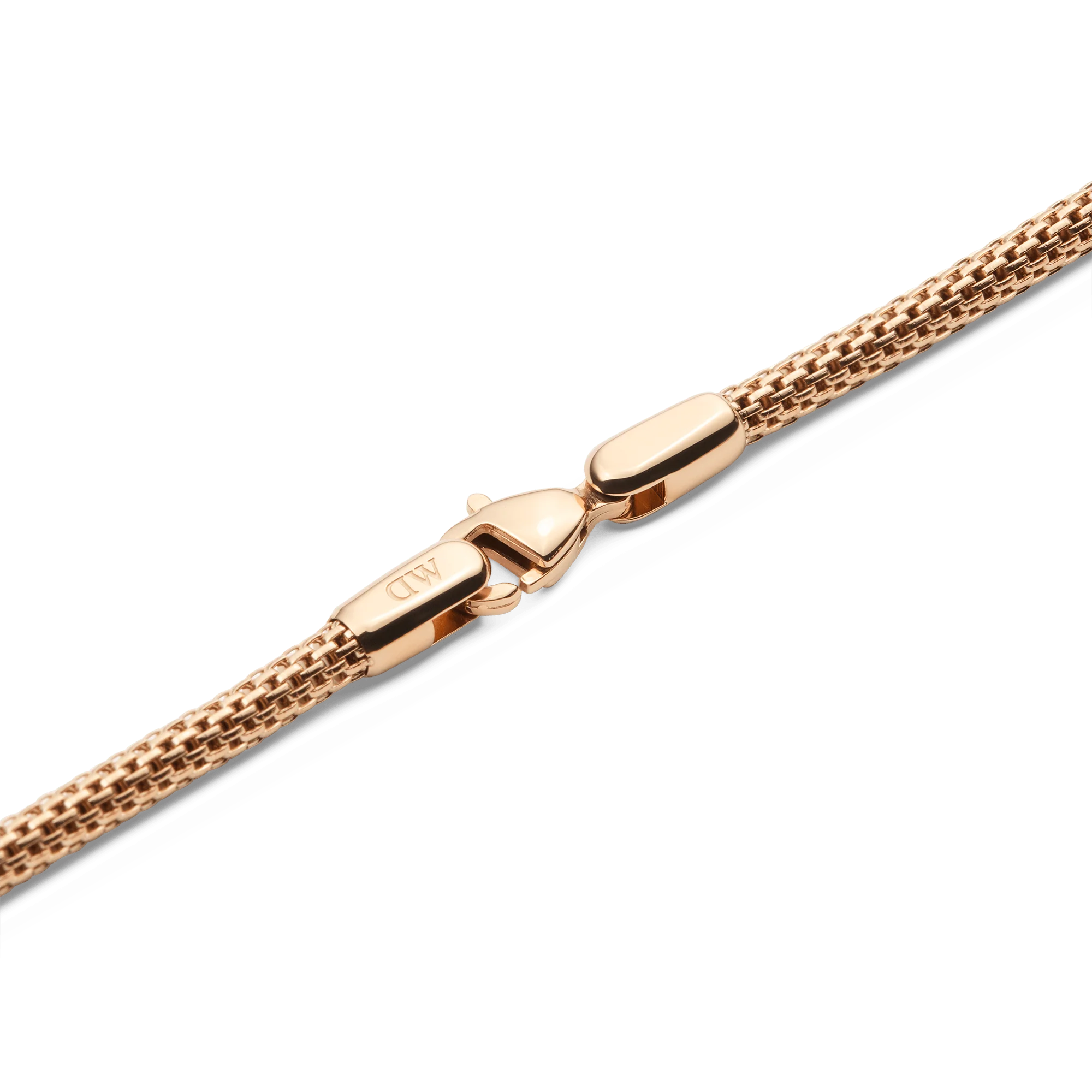 Tide Mesh Necklace Rose Gold 2.8 - Image 4